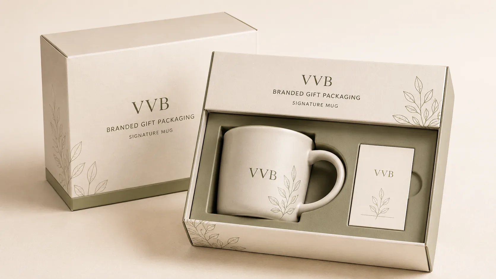 Retail and branded gift packaging for merchandise and resale